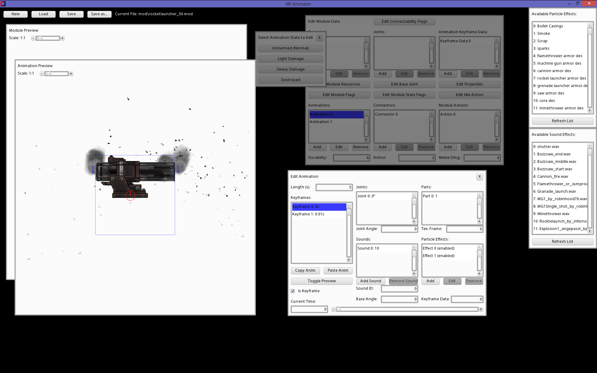 Live Animation Preview