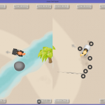 Physically Simulated Obstacles