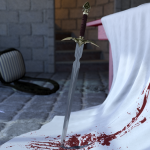 Rendering of a scene created in 3ds Max. Fancy 3D Art